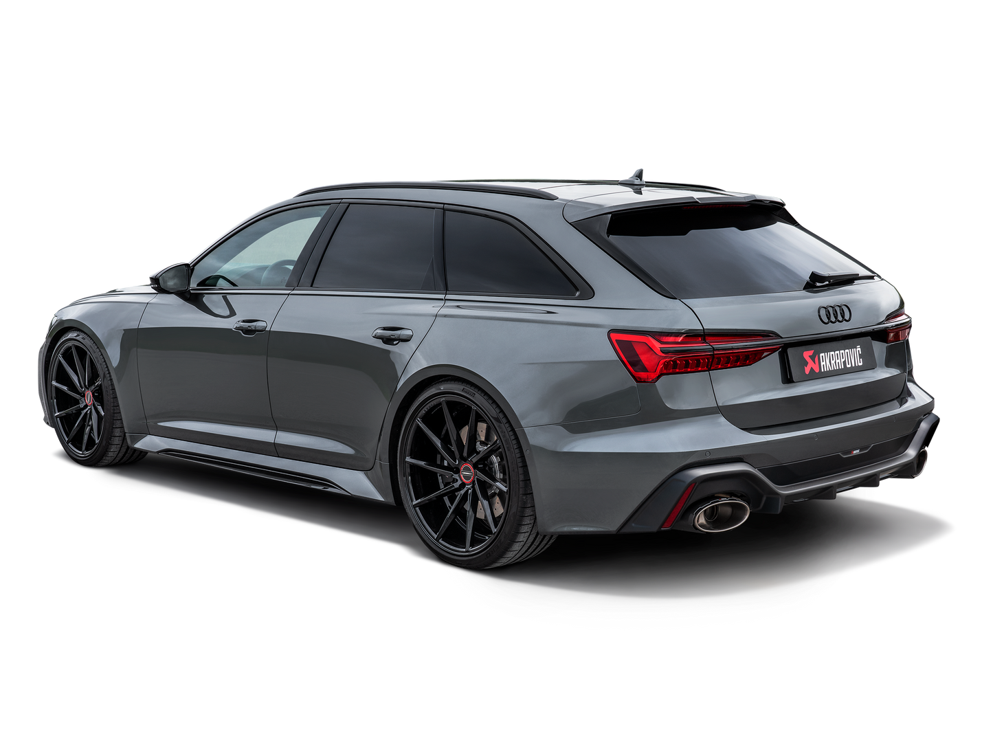 Akrapovic 2023 Audi RS6 Avant (C8) Evolution Line Cat Back (Titanium) (Req Link Pipe Set) S-AU/T/2H
