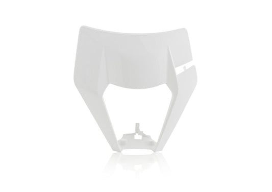 Acerbis 17-19 KTM EXC-F250-500/XC-W150/XC-W 250/300/XC-W250tpi/XC-W300tpi Headlight Mask - White 2726620002