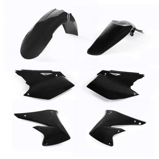 Acerbis 04-05 Kawasaki KX250F Plastic Kit - Black 2041110001