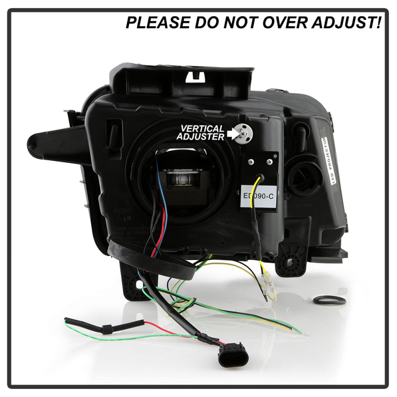 SPYDER Chevy Camaro 10-13 High-Power LED Module - Black (PRO-YD-CCAM2010AP-SEQ-BK) 5088536