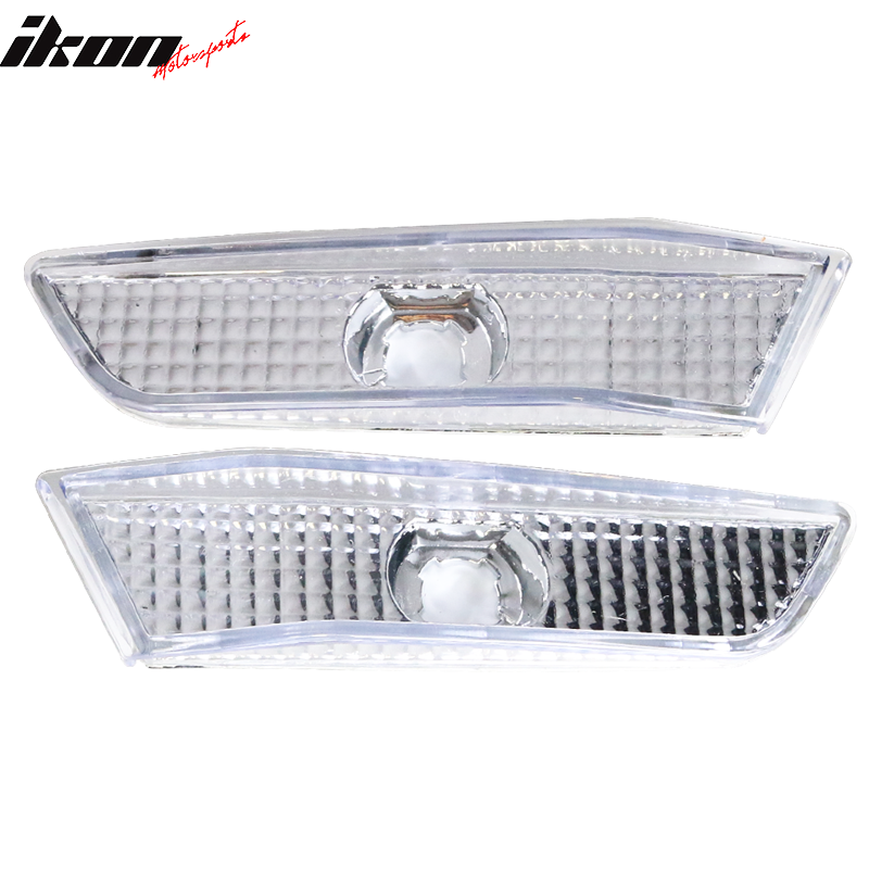 2003-2007 Infiniti G35 Coupe Clear Lens Side Marker Bumper Lights Lamp