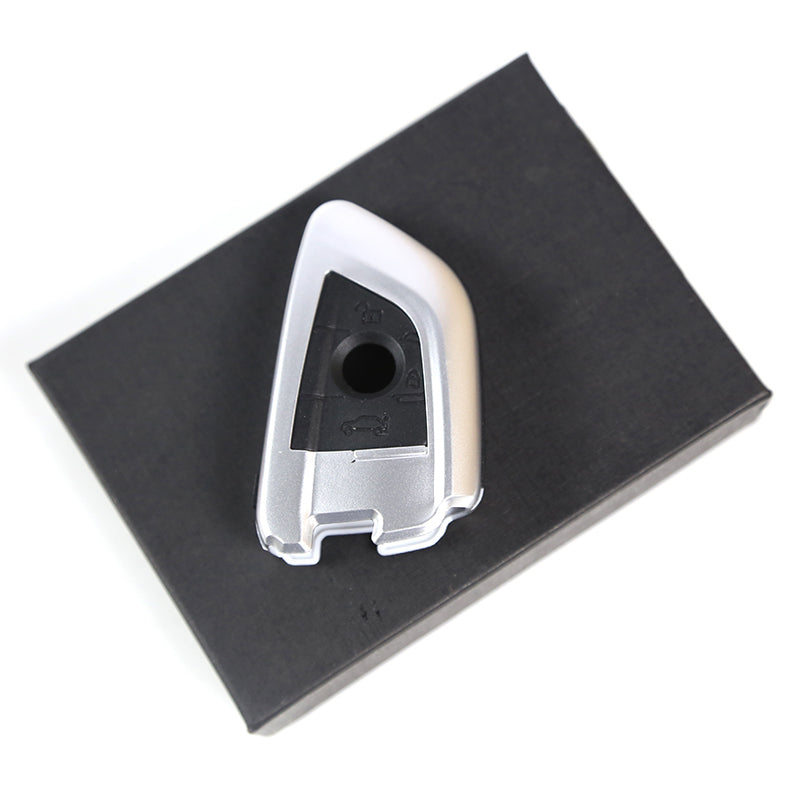 For BMW Car Smart Remote Key Fob Shell Holder Case Cover Silver Black