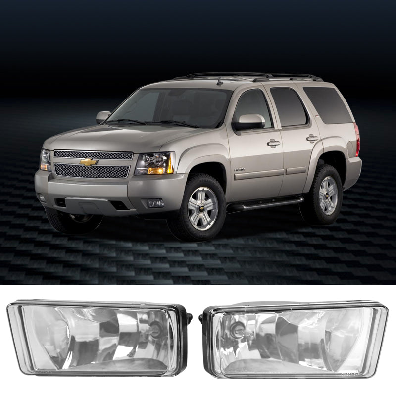 2007-2014 Chevy Silverado Tahoe Suburban Avalanche Clear Fog Lights