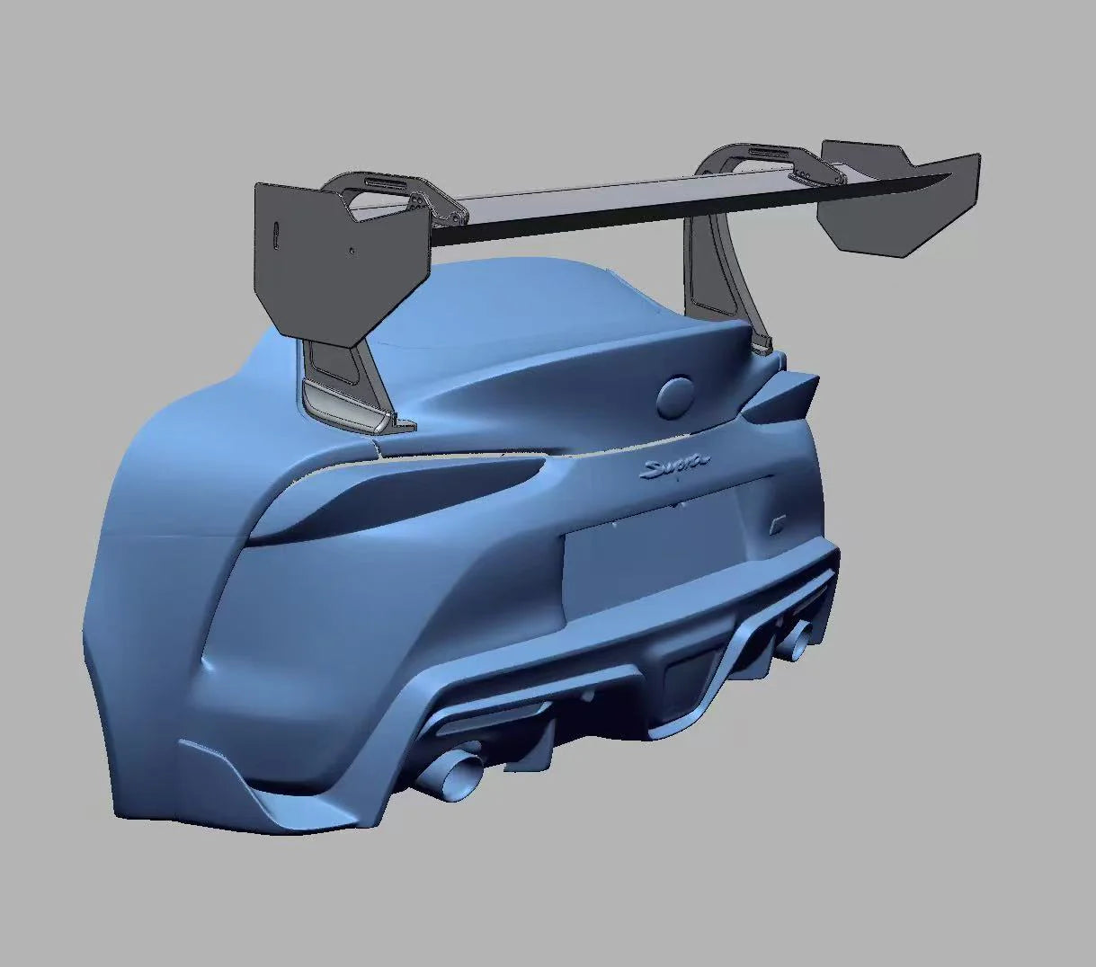 RM Engineering GT4+ WING For TOYOTA A90/A91 Supra