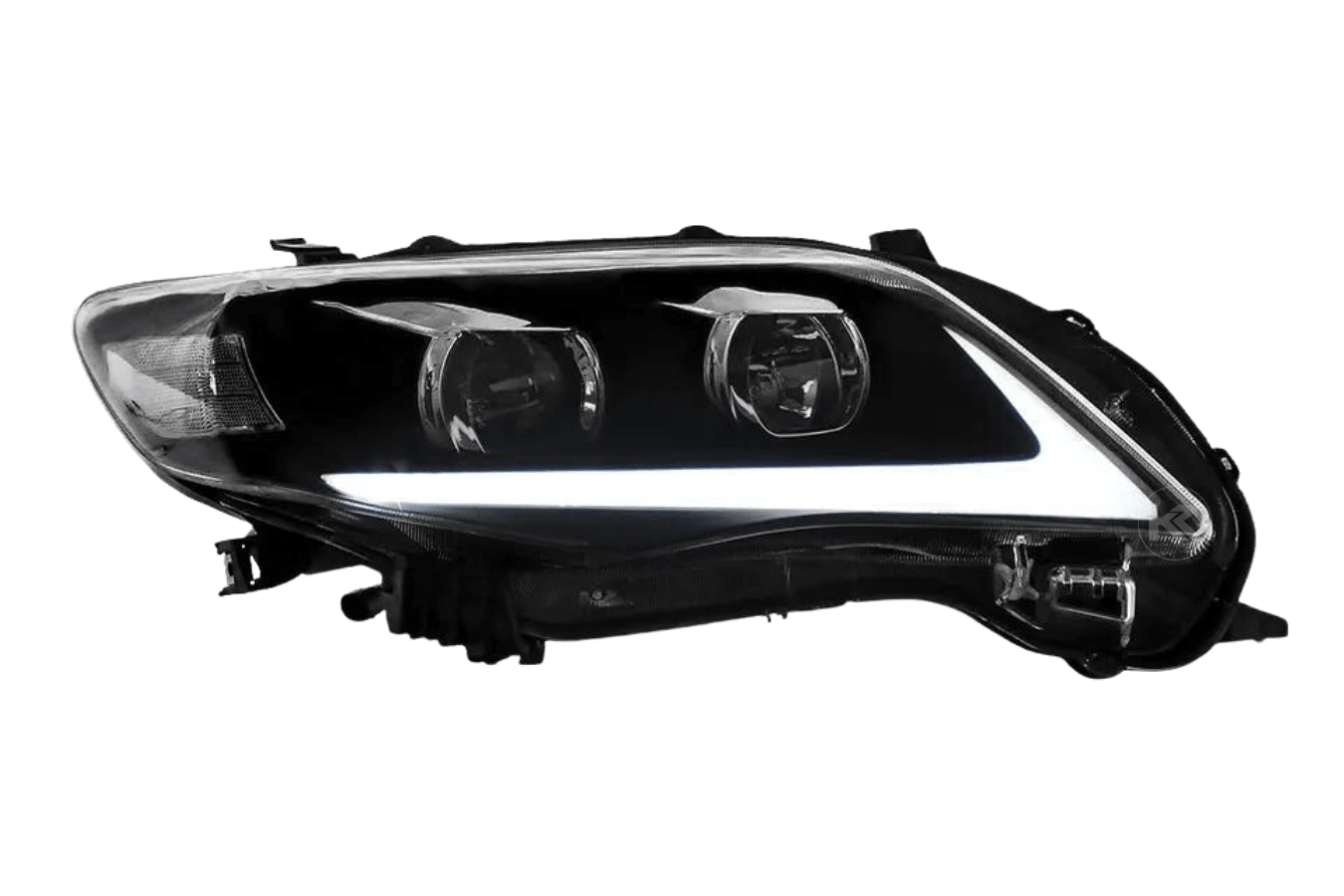 Toyota Corolla 10th Gen (E140 Wide-Body) Facelift Projector Headlights Upgrade (2011-2013)