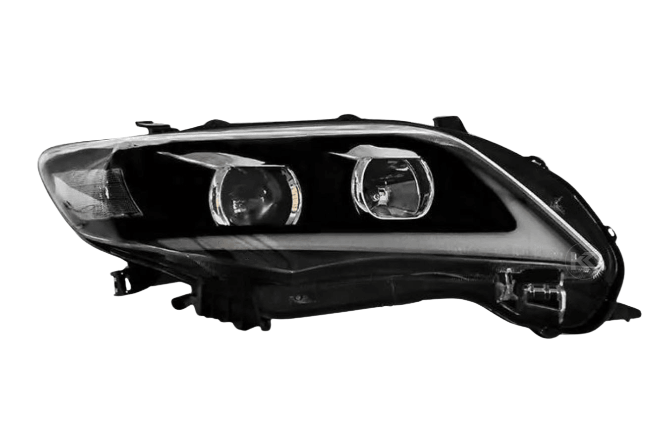 Toyota Corolla 10th Gen (E140 Wide-Body) Facelift Projector Headlights Upgrade (2011-2013)