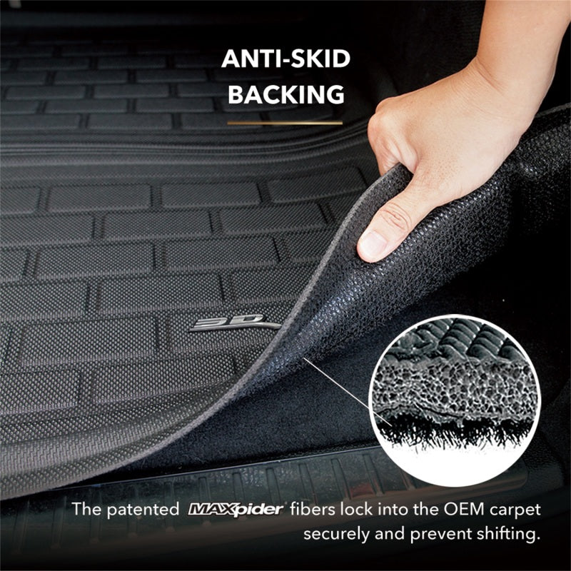 3D MAXpider 2017-2020 Honda CR-V Kagu Cargo Liner - Black M1HD0871309