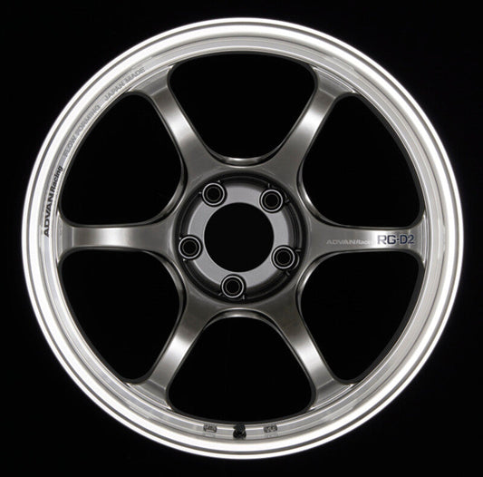 Advan RG-D2 18X805 +42 5 -112 Machining & Racing Hyper Black YAT8H42MHB