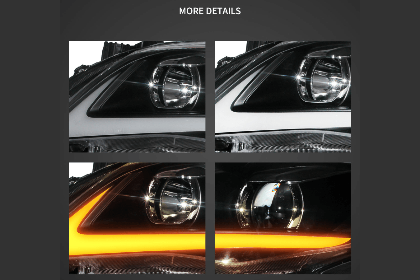 Toyota Corolla 10th Gen (E140 Wide-Body) Facelift Projector Headlights Upgrade (2011-2013)