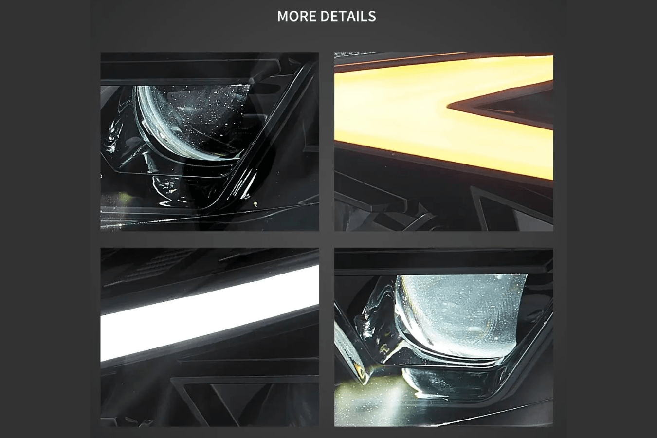 Lexus IS250/IS250C/IS350/IS220d & ISF(XE20) Smoked Matrix Projector Headlights (2006-2014)
