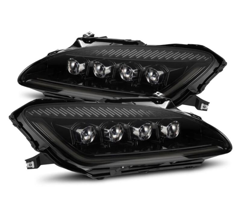 AlphaRex 99-09 Honda S2000 NOVA-Series Projector LED Headlights - Alpha-Black 880272 *Discontinued
