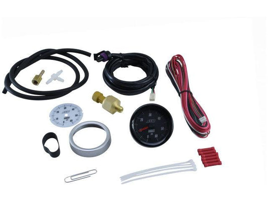 AEM Electronics Analog Boost Gauge 0 - 60 PSI