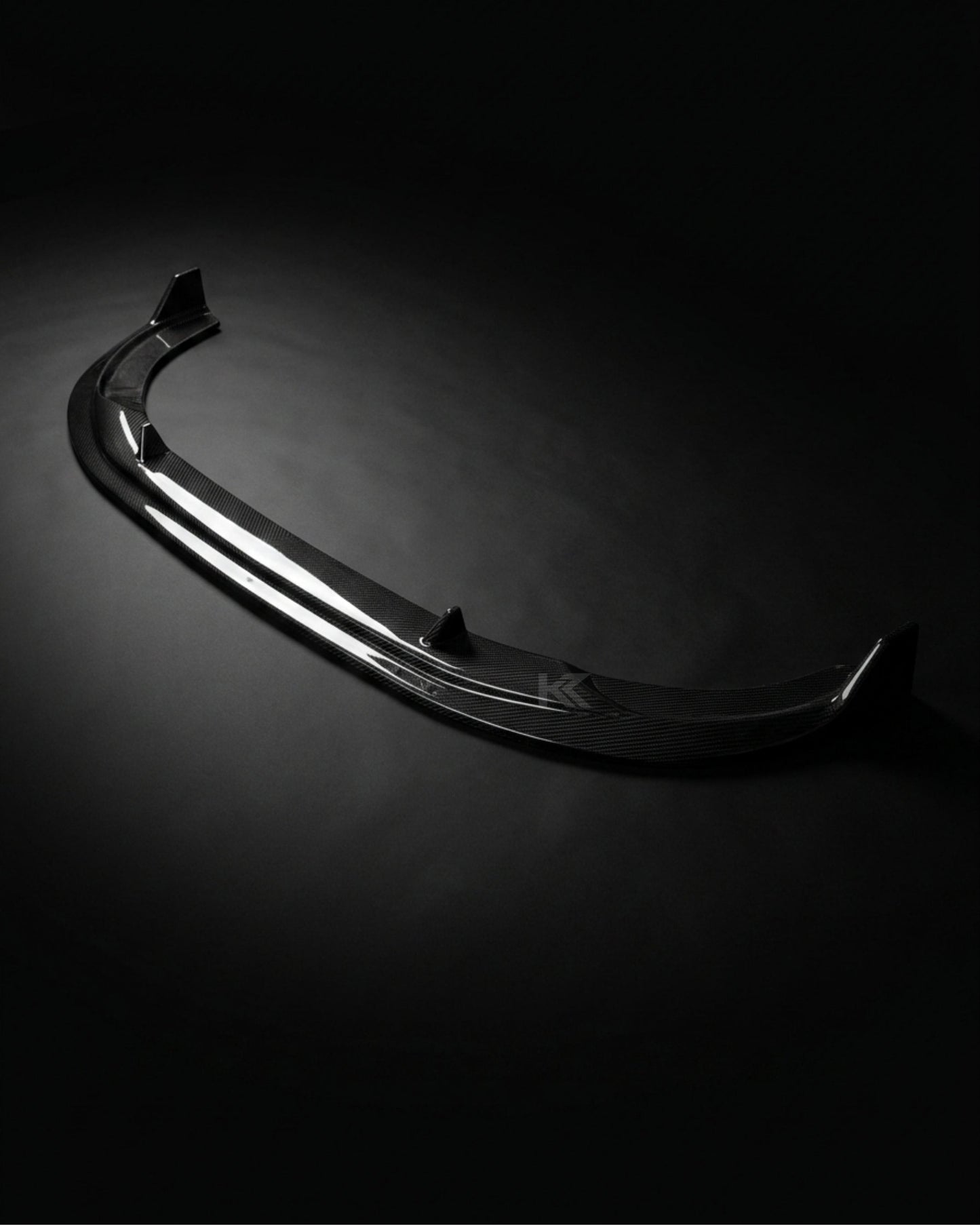 2020–2021 Audi A4 S-Line / S4 B9 Type 8W Sedan Front Bumper Lip Splitter Chin Spoiler – Carbon Fiber