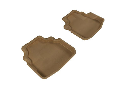 3D MAXpider 2006-2011 Buick Lucerne Kagu 2nd Row Floormats - Tan L1BC01721502