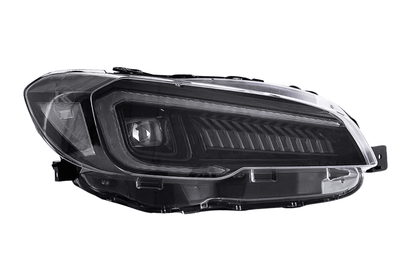 Subaru WRX & WRX STI 1st Gen (VA) Black LED Matrix Projector Headlights (2015-2021)
