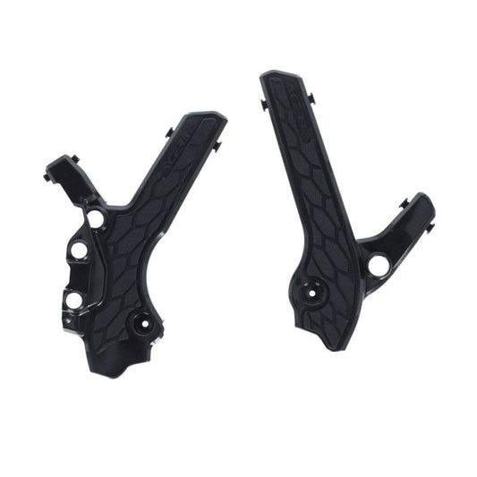 Acerbis 00+ Suzuki DRZ400E/S/SM Frame Guards- X-Grip - Black 2983340001