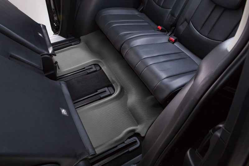 3D MAXpider 2008-2020 Lexus/Toyota LX/Land Cruiser Kagu 3rd Row Floormats - Gray L1LX03731501