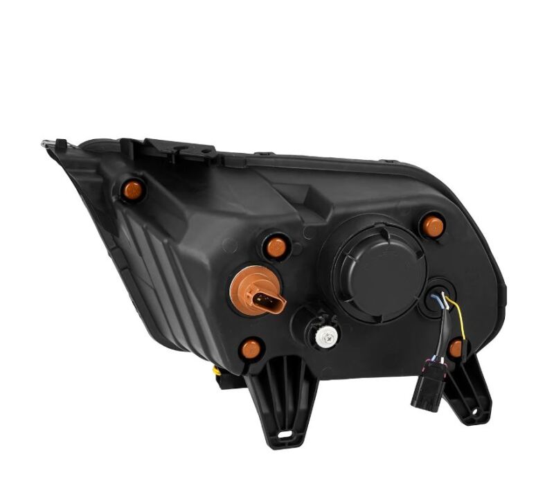 AlphaRex 10-12 Ford Mustang NOVA-Series LED Proj. Headlights Alpha-Blk w/Activ Lght & Seq.Sig SB DBL 880490 *Discontinued