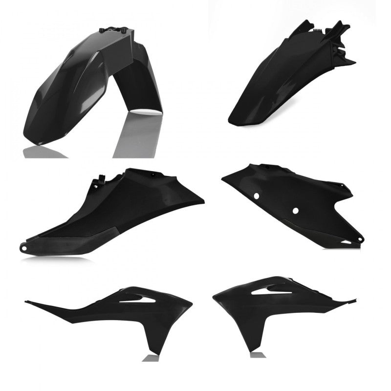 Acerbis 21-23 GasGas EC250/300/250F/350F Plastic Kit - Black 2872800001