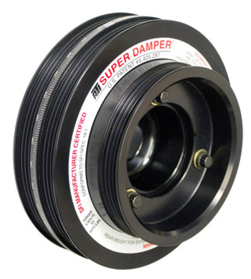 ATI Damper - 6.78in - Alum - 6/4 Grv - Nissan V6 350Z VQ35 - Street - 2 Ring ATI918588