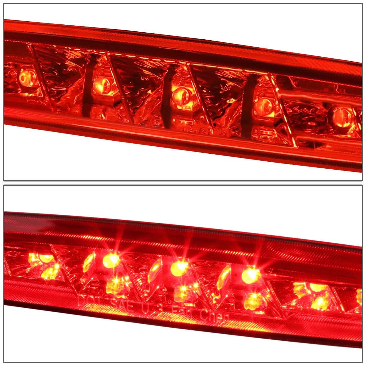 97-04 Chevrolet Corvette C5 LED Third Brake Light Red
