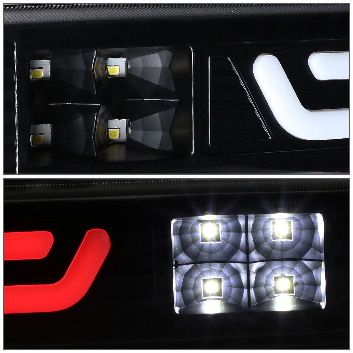 04-12 Chevrolet Colorado 3D Style LED Third Brake Light - Black
