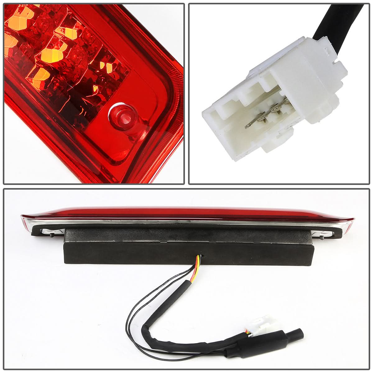 2009-2017 Dodge Ram LED 3rd Brake Light Red - Cargo Models