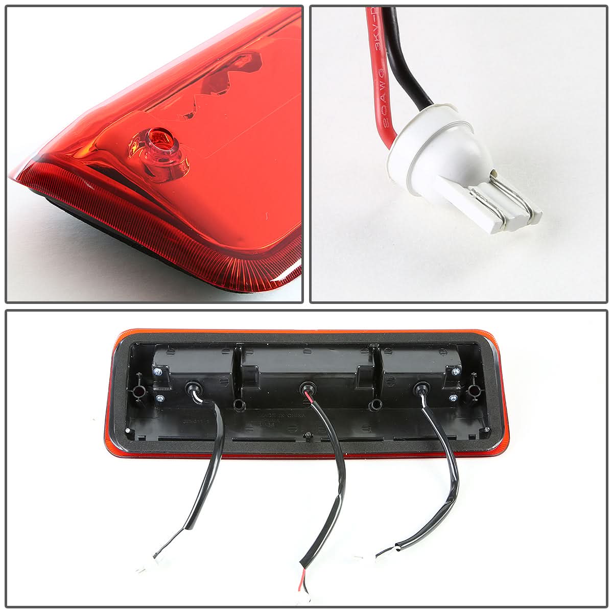 3rd Brake Light LED Red - Ford Explorer Sport Trac F-150 Mark LT