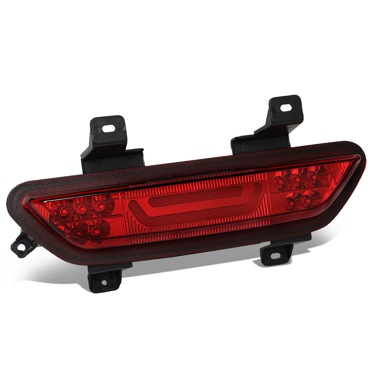 15-18 Ford Mustang 3D LED Third Brake Light - Red