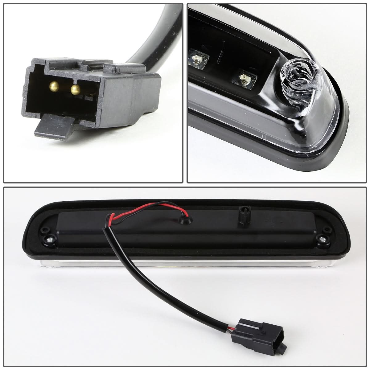 3rd Brake Light 1993-2016 Ford Ranger F-250 F-350 F-450 F-550 LED Black