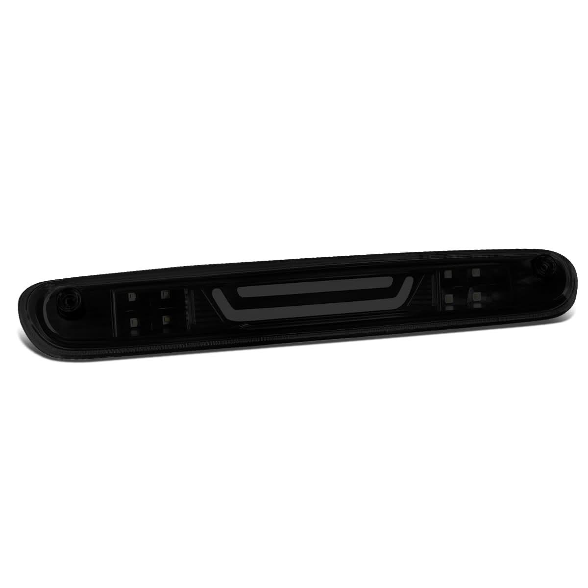 07-14 Chevrolet Silverado GMC Sierra 3D LED Third Brake Light Black