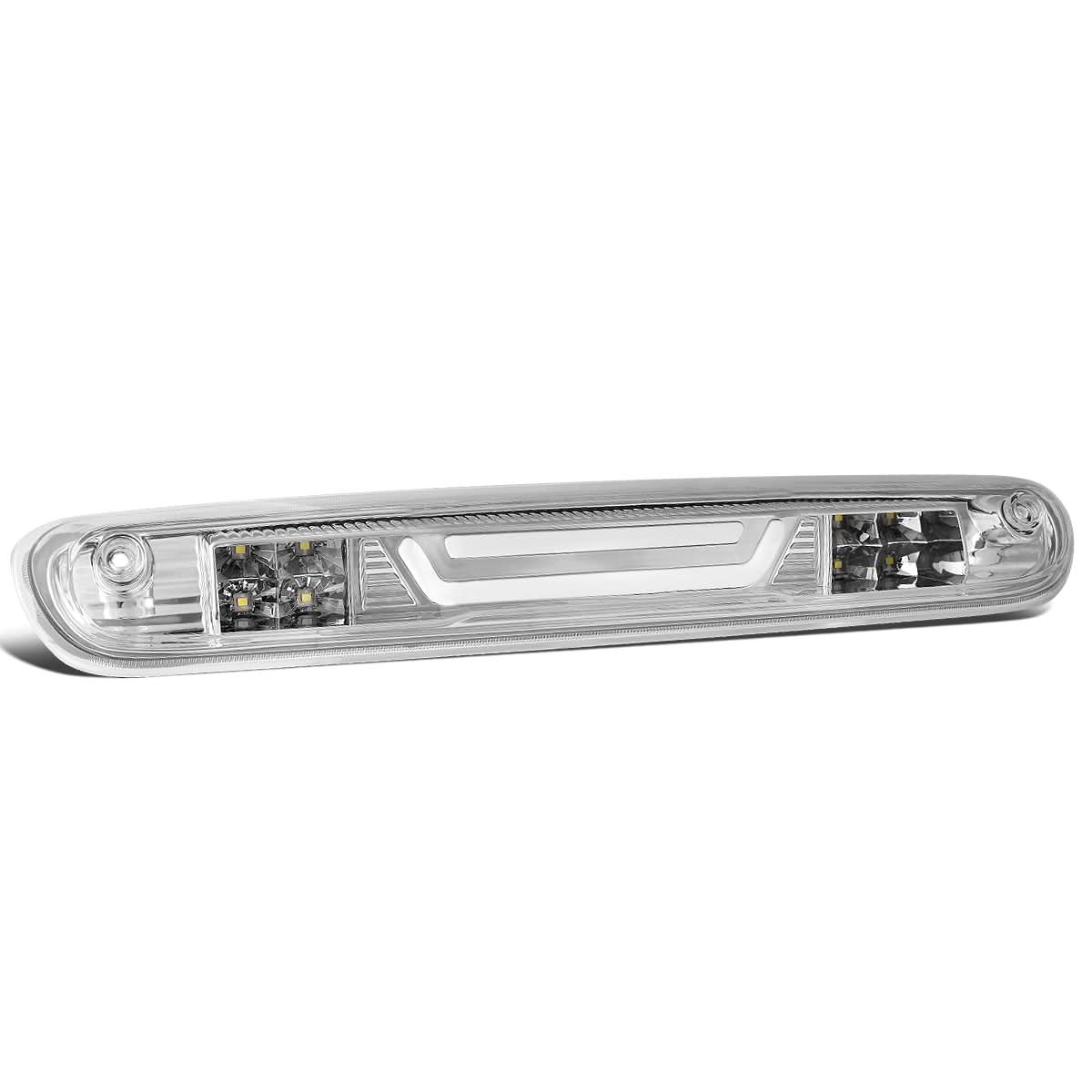 07-14 Chevrolet Silverado GMC Sierra 3D LED Third Brake Light Chrome