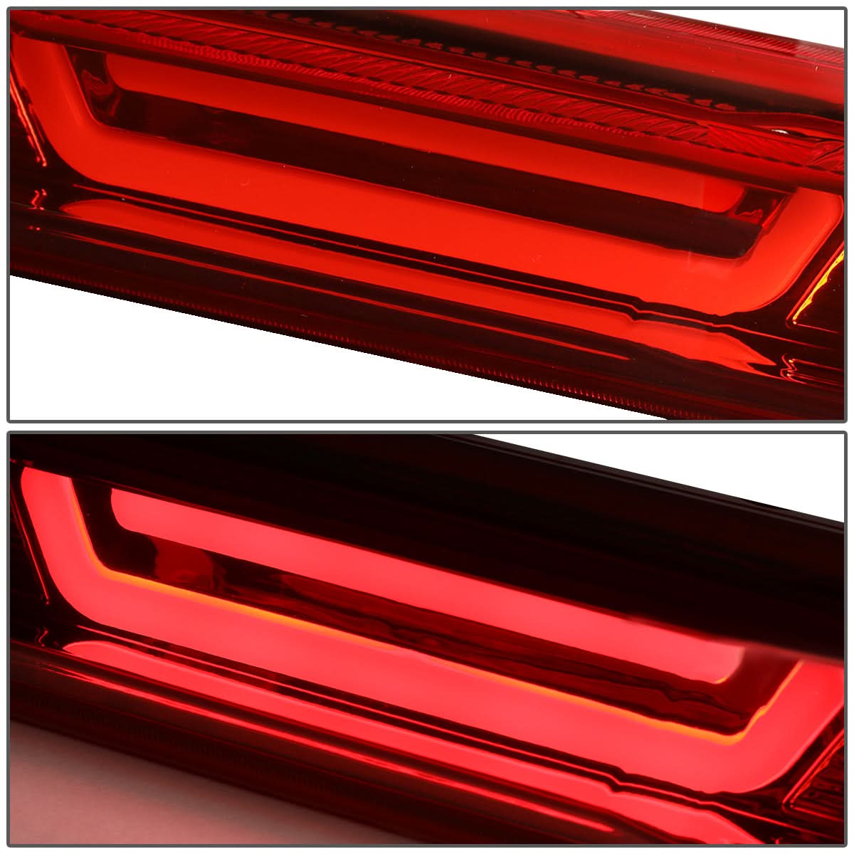 07-14 Chevy Silverado GMC Sierra 3D LED Third Brake Light Red