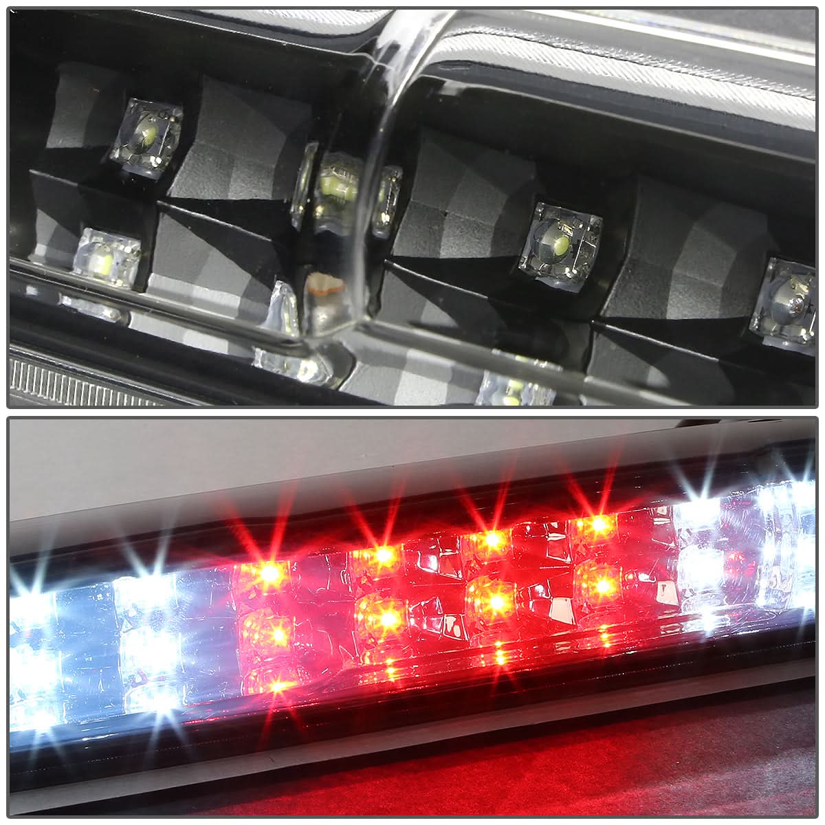 07-14 Chevrolet Silverado GMC Sierra LED 3rd Brake Light Black
