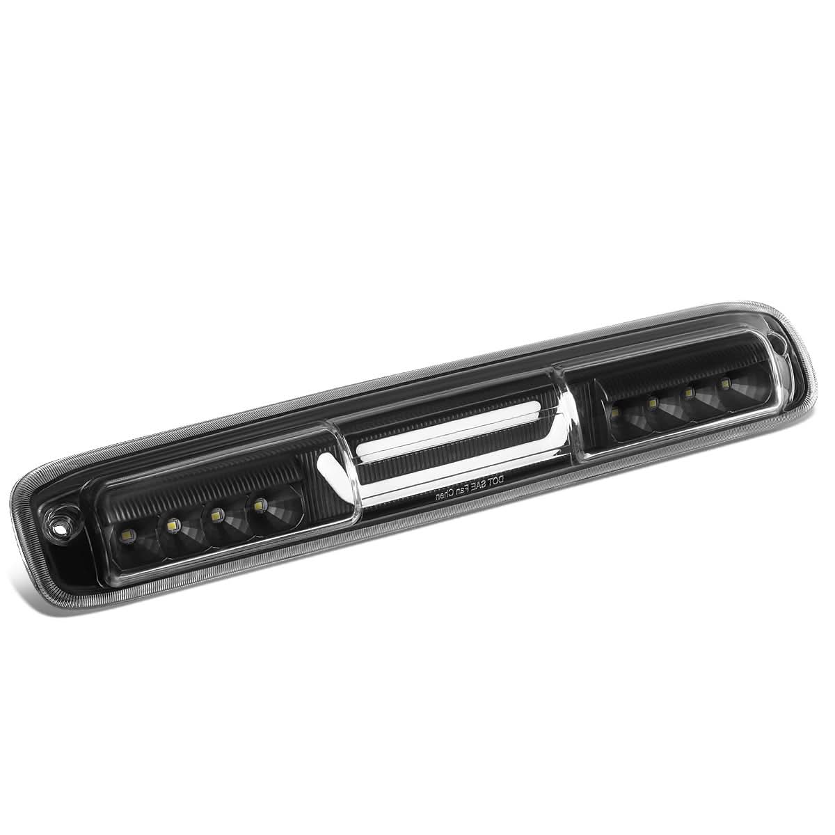 99-07 Chevy Silverado GMC Sierra 3D LED Third Brake Light Black