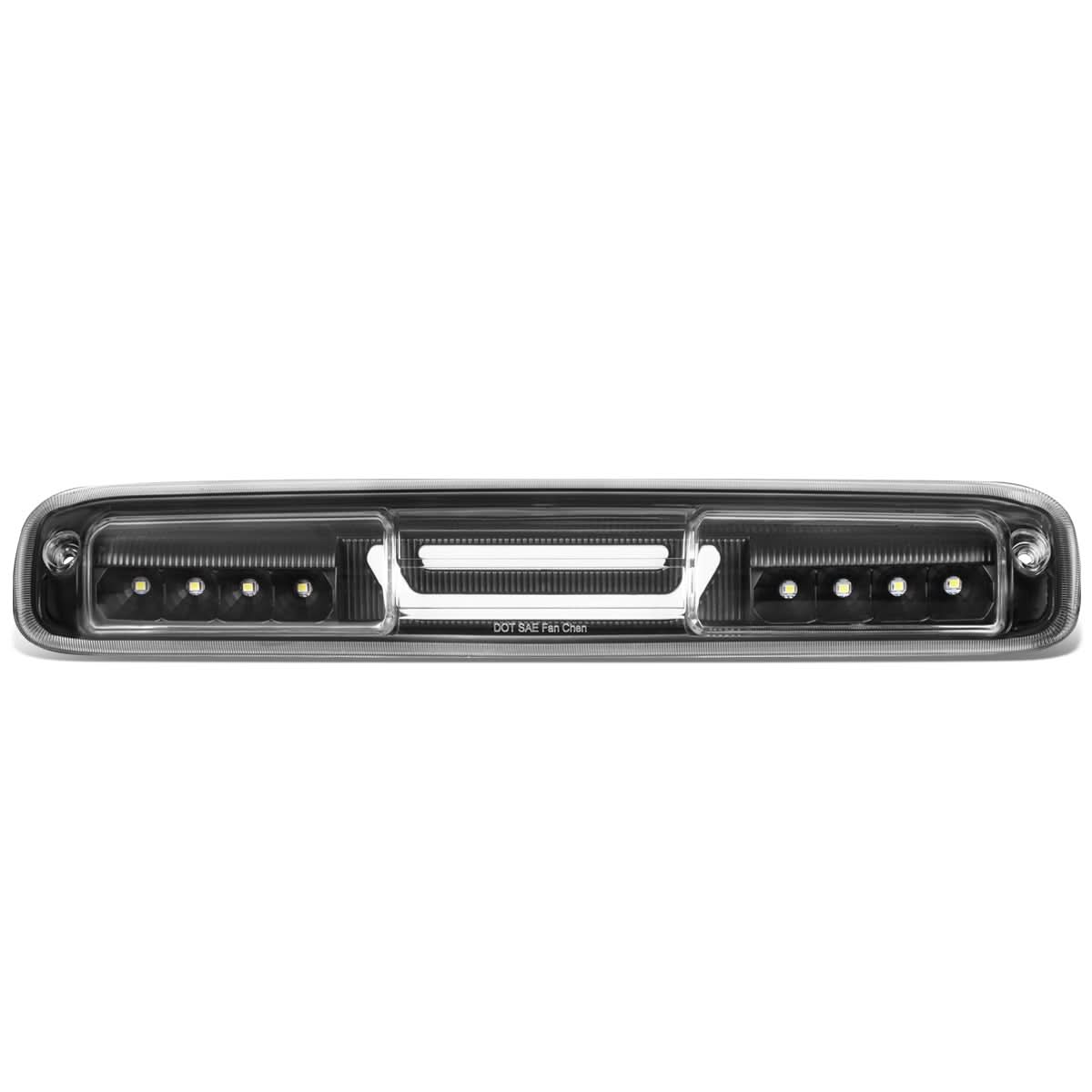 99-07 Chevy Silverado GMC Sierra 3D LED Third Brake Light Black