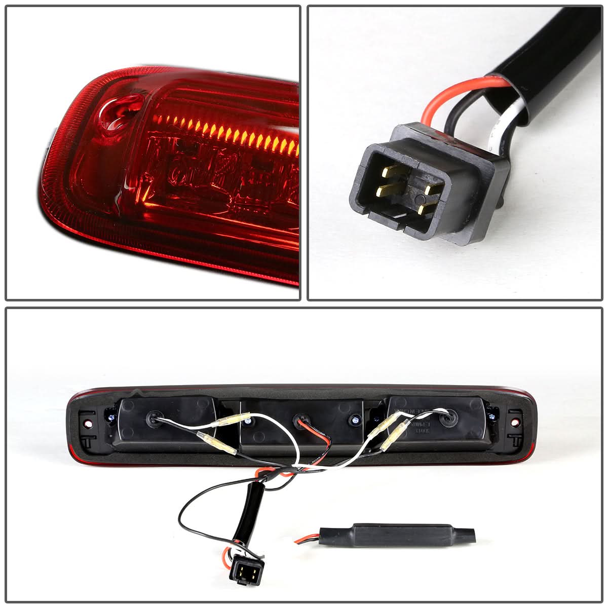 99-07 Chevy Silverado GMC Sierra LED 3rd Brake Light Red