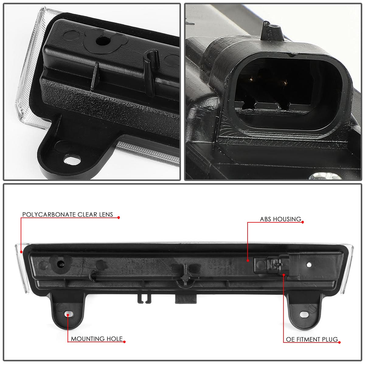 2000-2006 Chevrolet Suburban Tahoe GMC Yukon 3D LED Third Brake Light