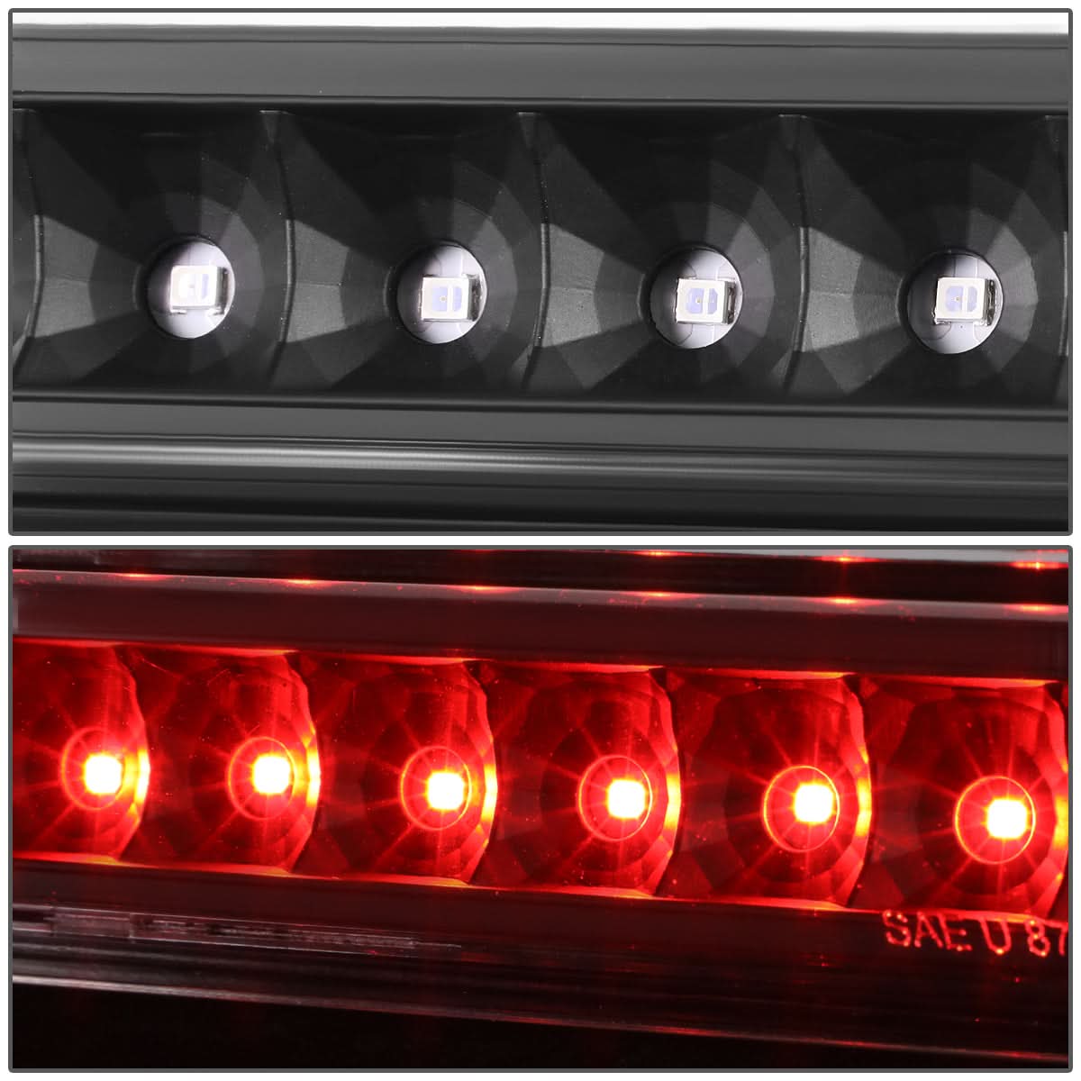 94-97 Honda Passport / 93-97 Isuzu Rodeo LED 3rd Brake Light - Black