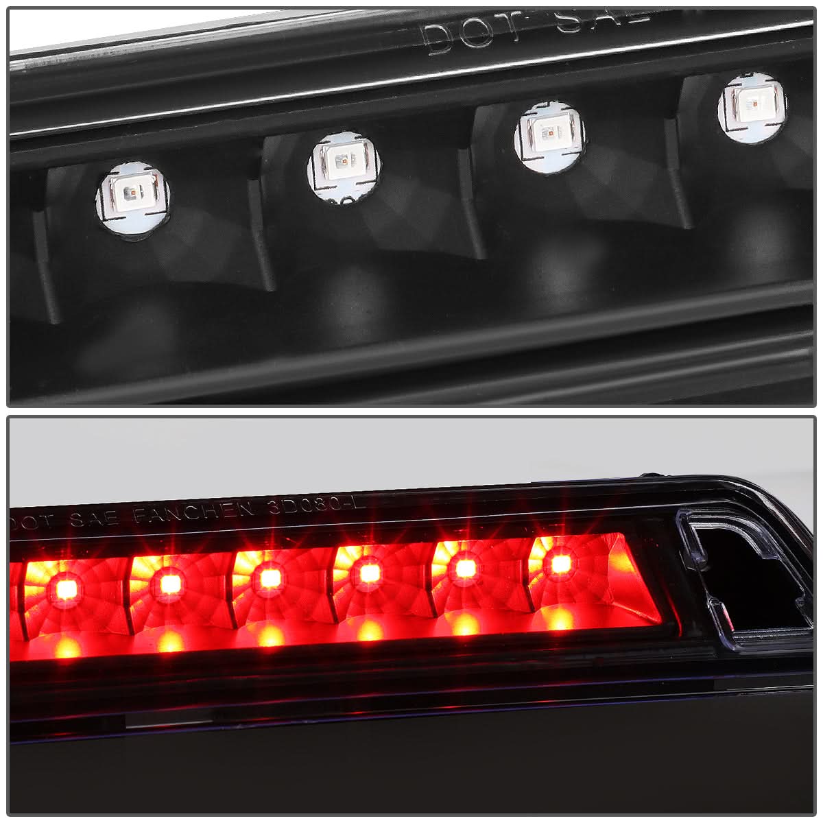 06-14 Honda Ridgeline LED 3rd Brake Light - Black