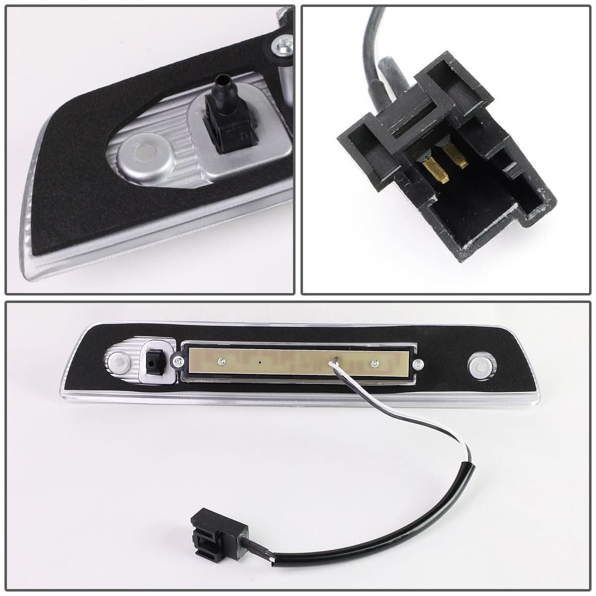2005-2010 Jeep Grand Cherokee LED 3rd Brake Light - Black