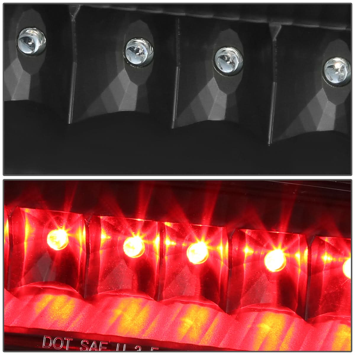 2002-2007 Jeep Liberty LED 3rd Brake Light - Black