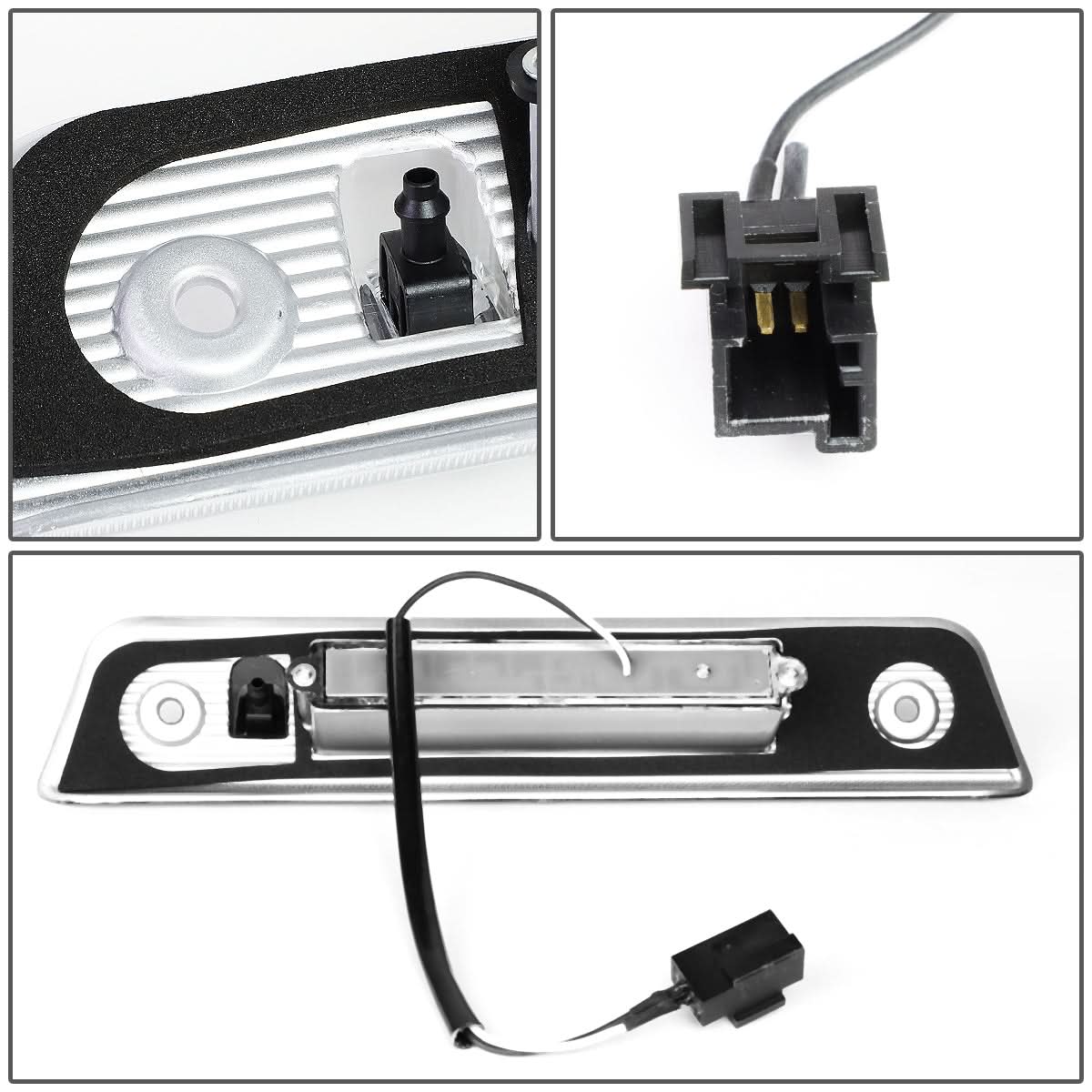 2008-2012 Jeep Liberty LED Third Brake Light - Black