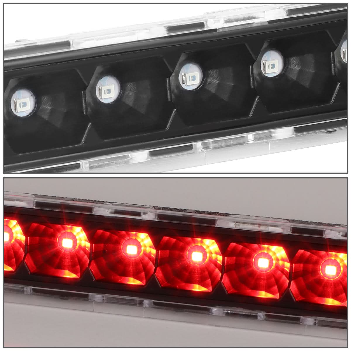 01-04 Nissan Pathfinder / 01-03 Infiniti QX4 LED 3rd Brake Light - Black