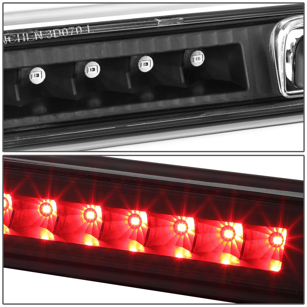 2007-2017 Jeep Patriot LED 3rd Brake Light - Black