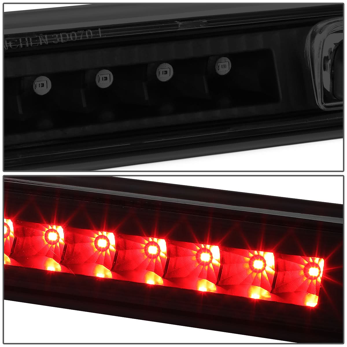07-17 Jeep Patriot LED 3rd Brake Light - Black/Smoke
