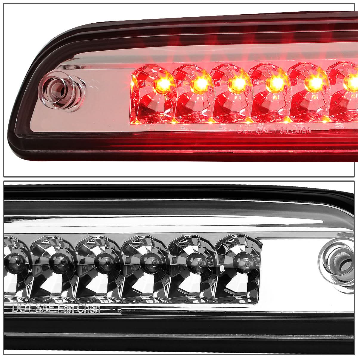 1995-2016 Toyota Tacoma LED Chrome 3rd Brake Light