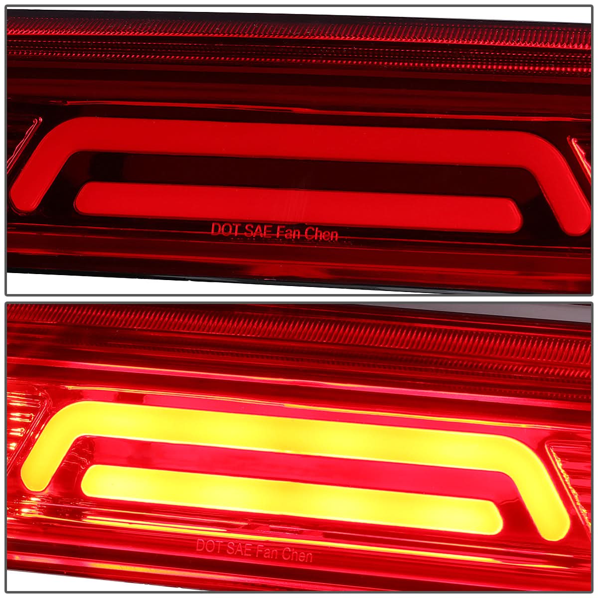 2007-2018 Toyota Tundra 3D LED Third Brake Light - Red