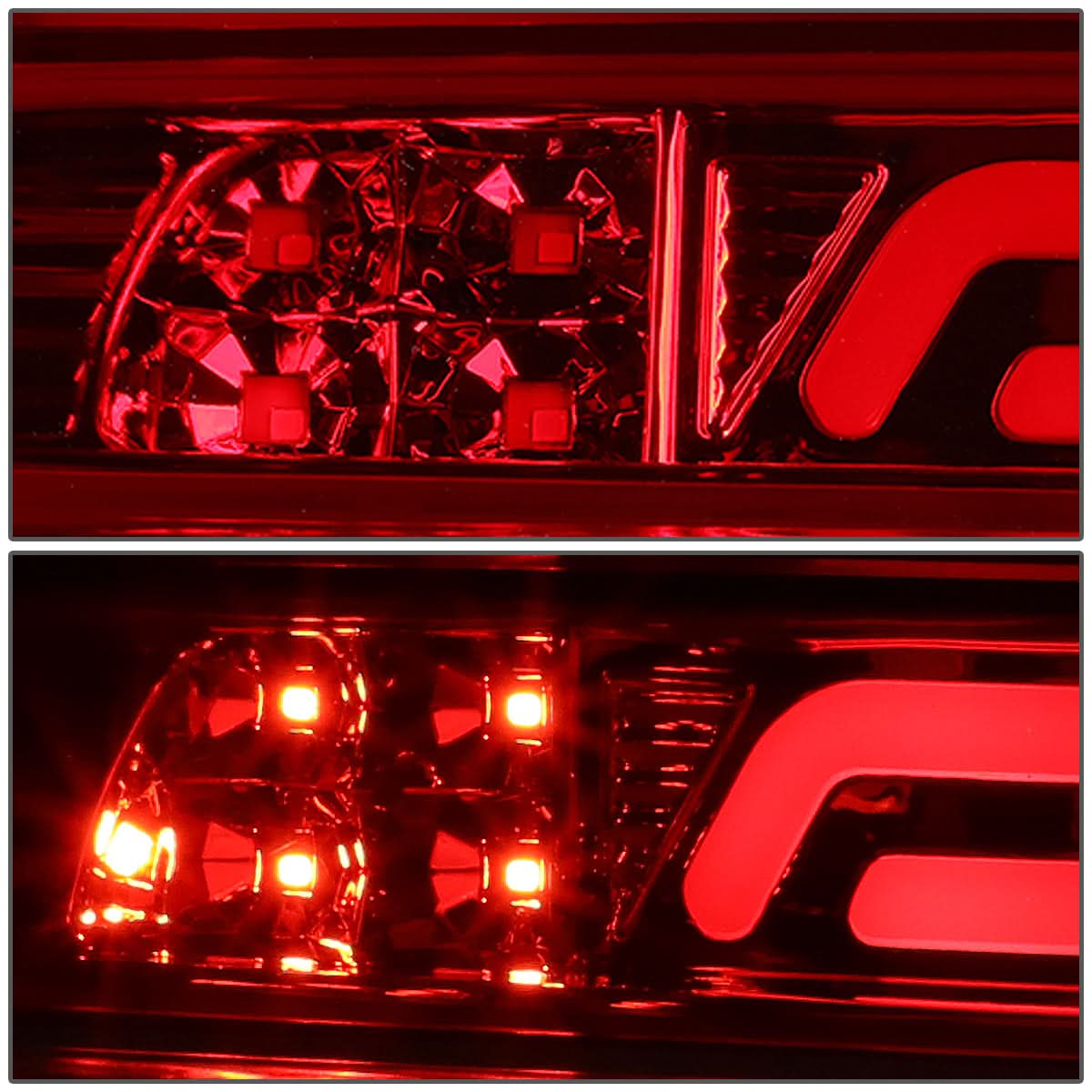 2007-2018 Toyota Tundra 3D LED Third Brake Light - Red