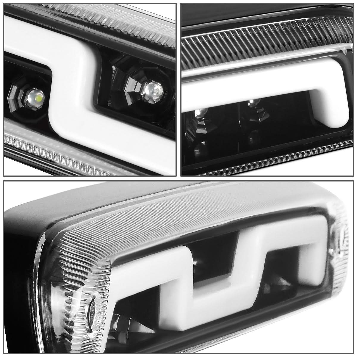 3rd Brake Light Sequential Chase LED Chrome - Ford Ranger F-250 F-350